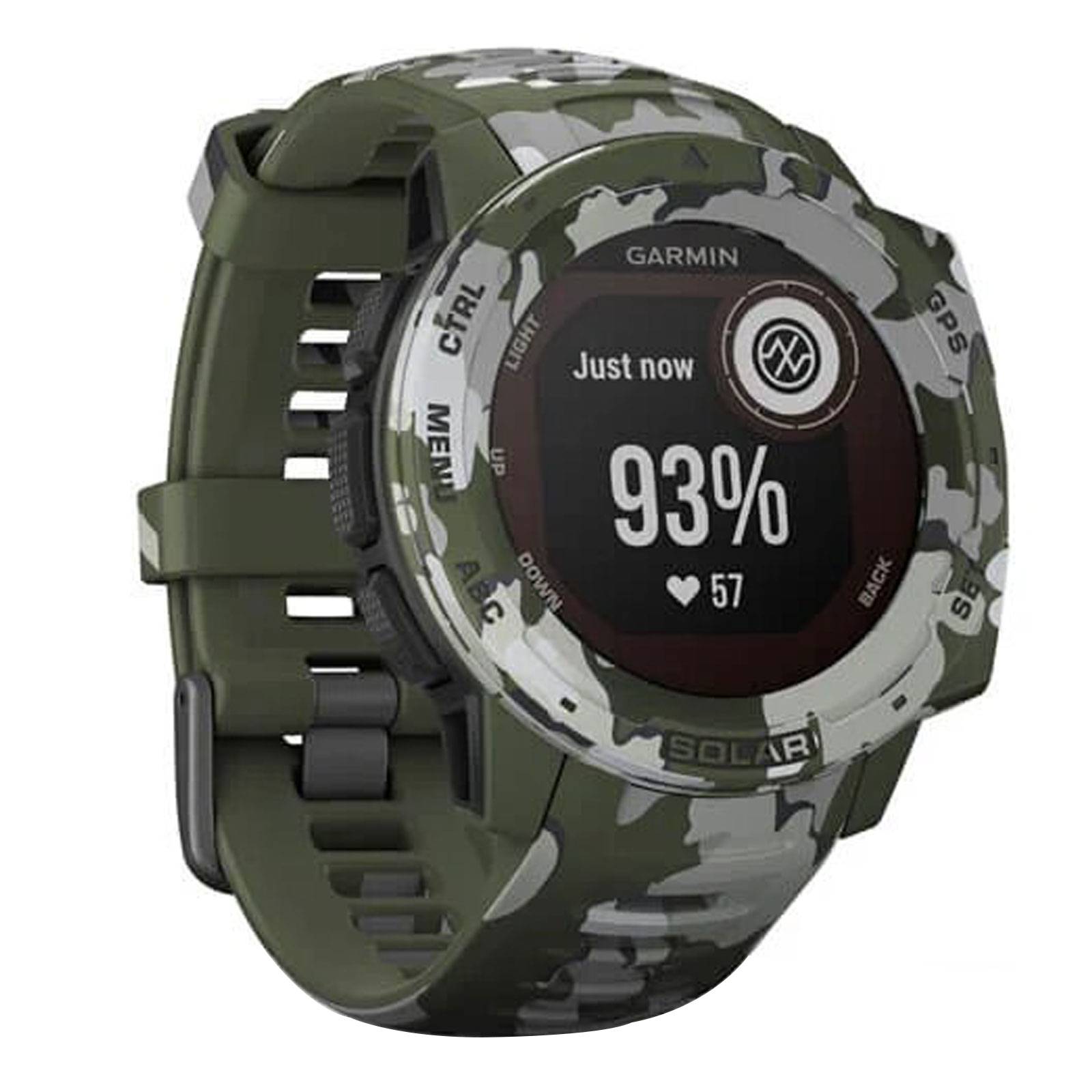 Garmin Instinct Solar Camo Grün