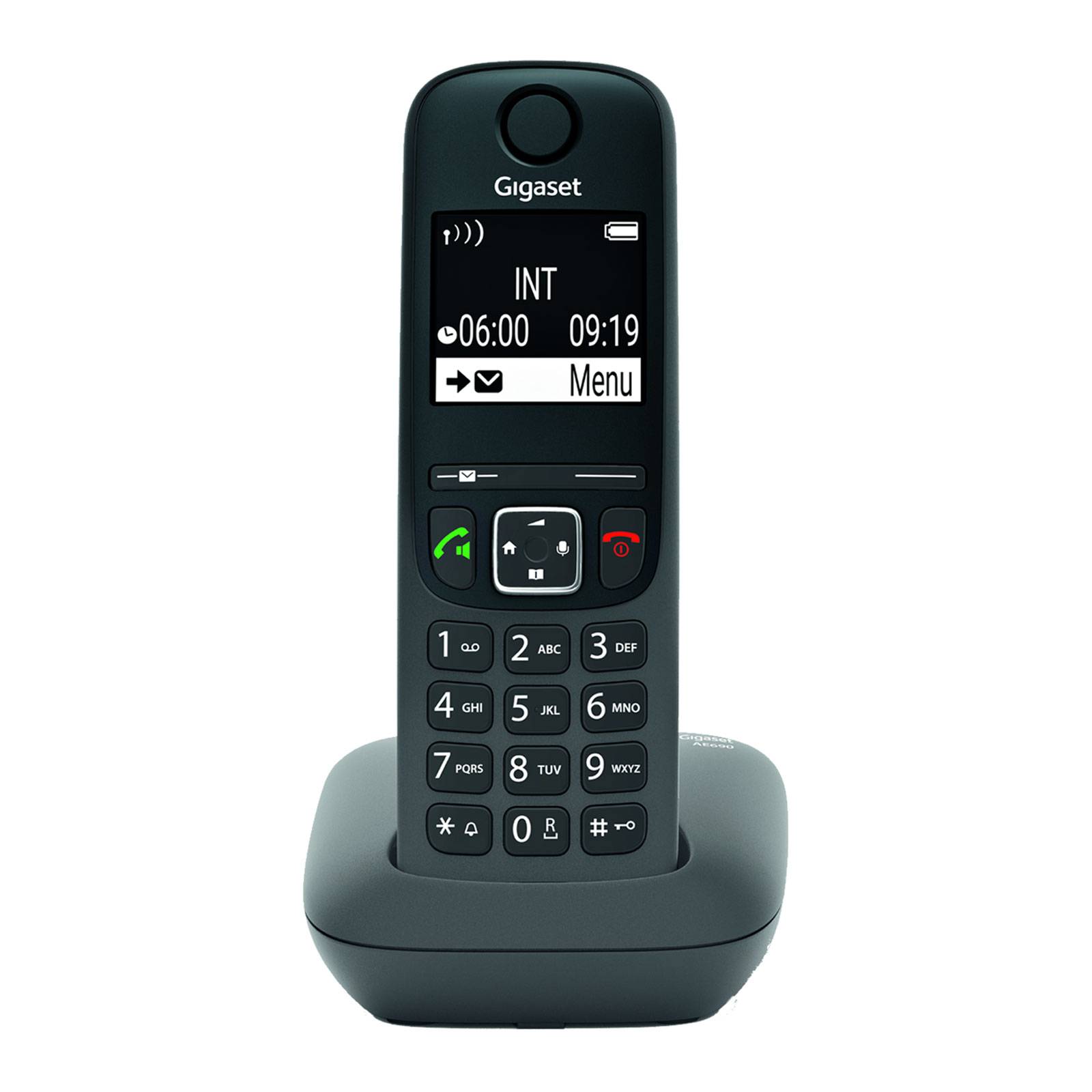Gigaset AE690 - Analoges/DECT-Telefon - Kabelloses Mobilteil - Freisprecheinrich