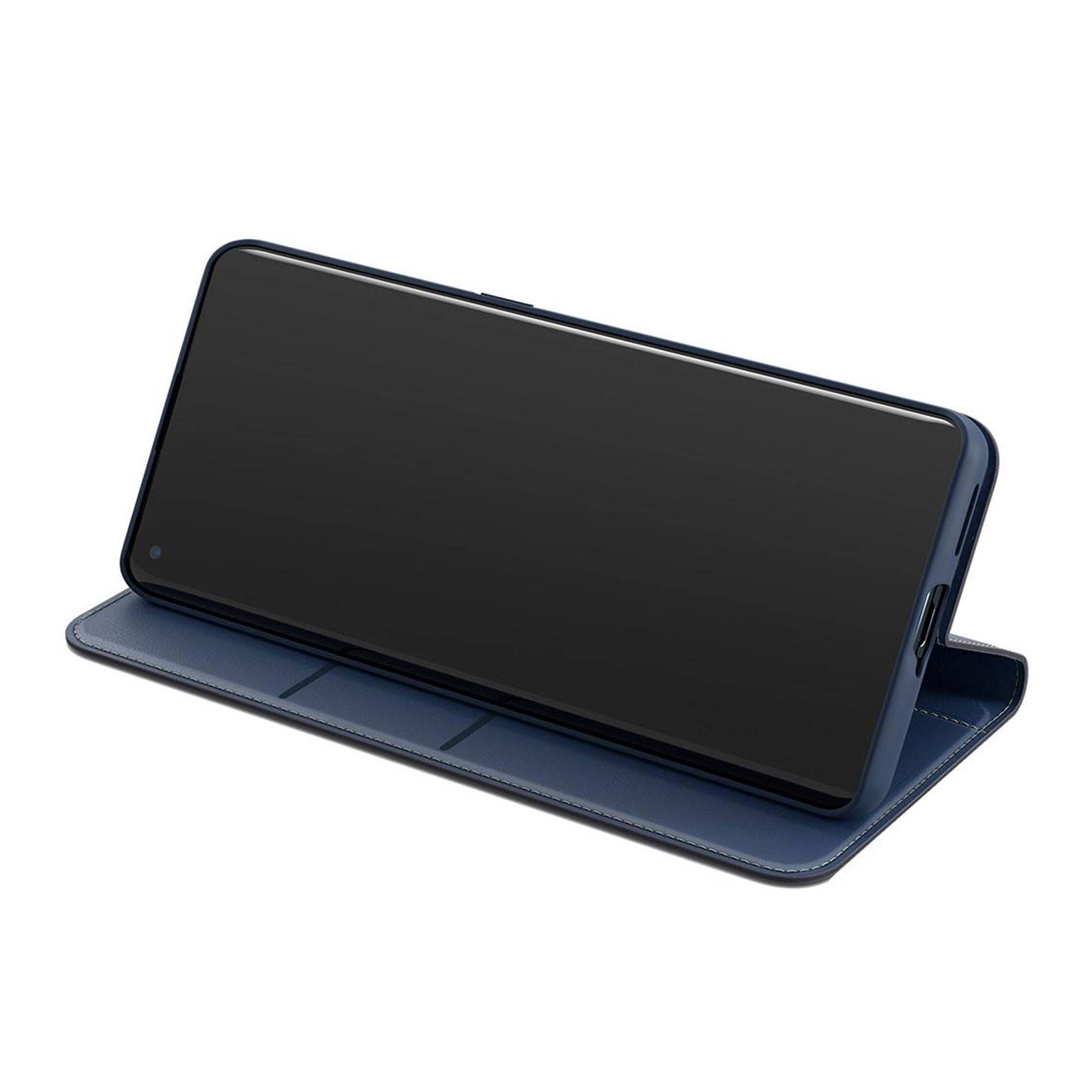 Oppo Bookcover für Find X2 Pro dunkelblau