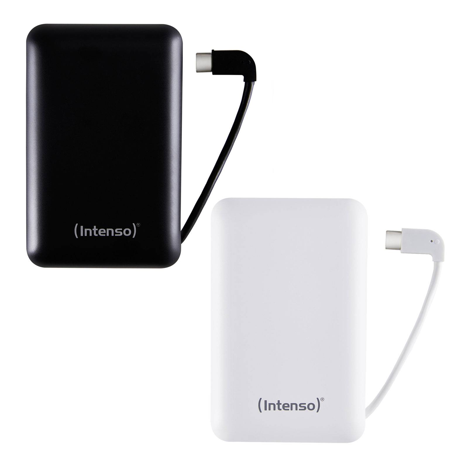 Intenso XC10000 Powerbank 10000 mAh LiPo USB-A, USB-C® Schwarz Statusanzeige