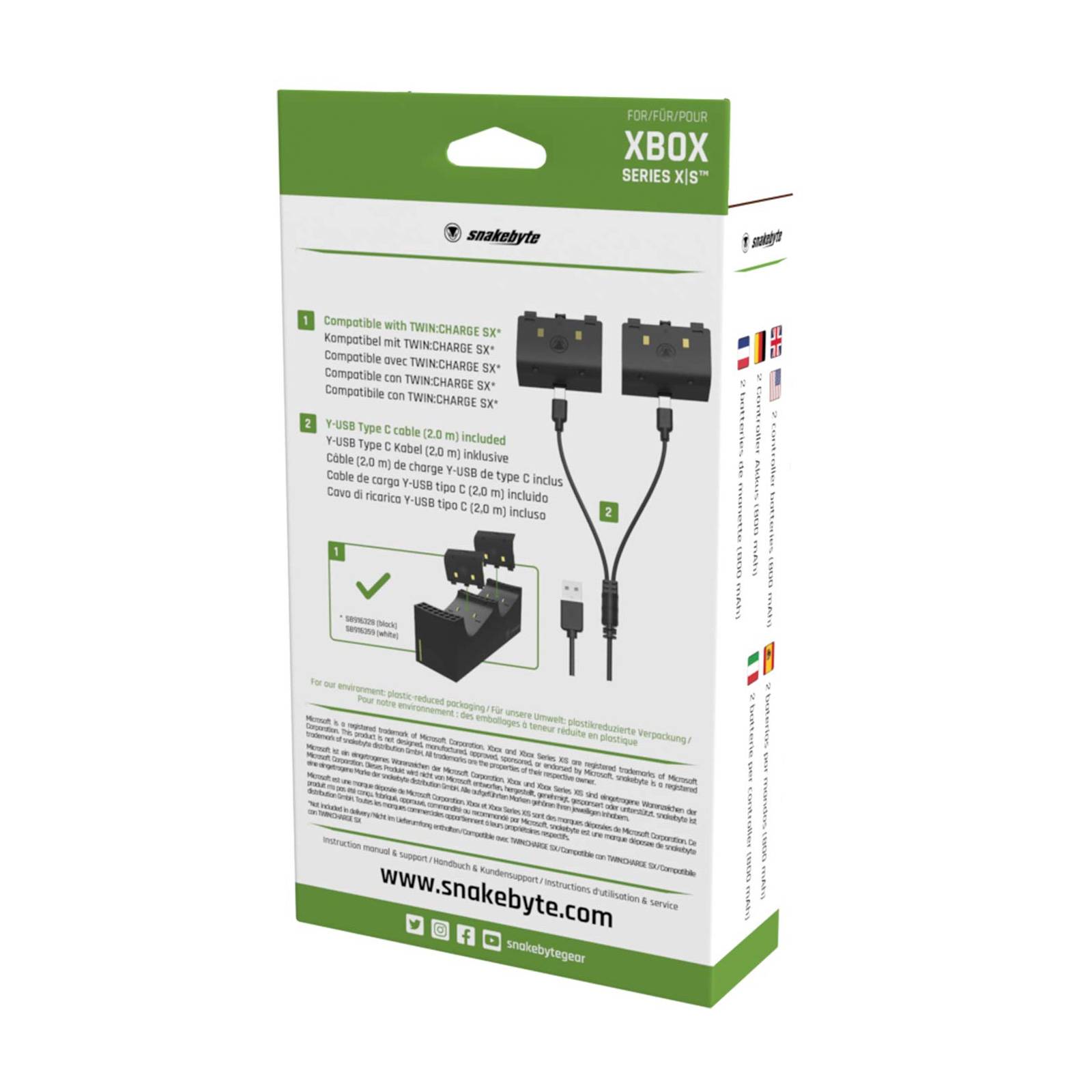 FLASHPOINT XSX Battery Kit Schwarz