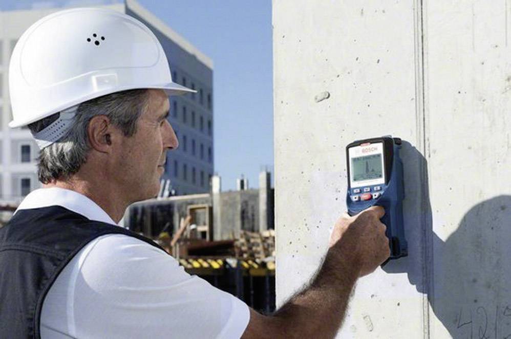 Bosch Professional Ortungsgerät  D-TECT 150 SV 0601010008 Ortungstiefe (max.) 150 mm Geeignet für Holz, eisenhaltiges Metall, nicht eisenhaltiges Me