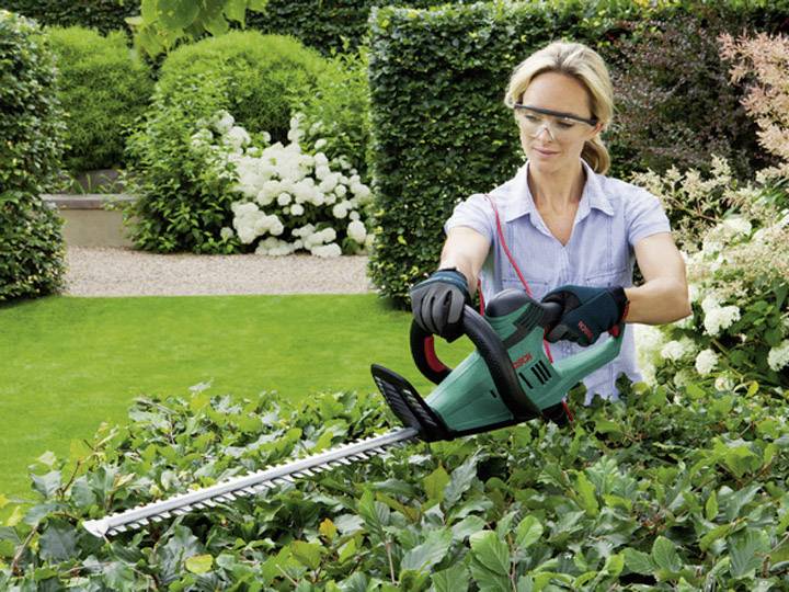 Heckenschere AHS45-26550W, 450mm Schnittlänge
