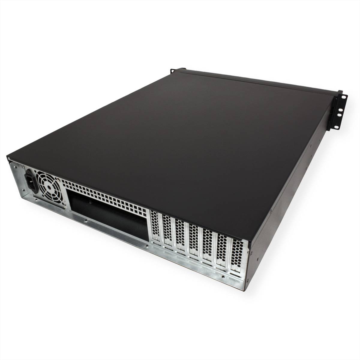 VALUE 19" Servergehäuse, 2HE, lang, schwarz