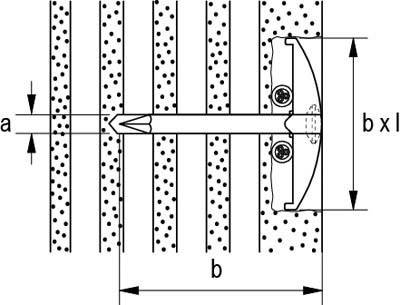 Fischer NSB Nagelscheibe 48312halogenfrei Grau 150St.