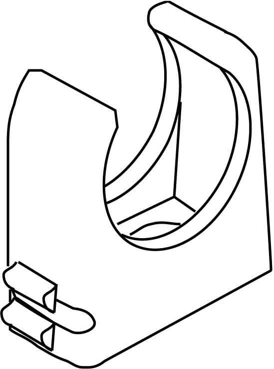 HKL RO-Clip-Rohrschelle lgr M40 796.401