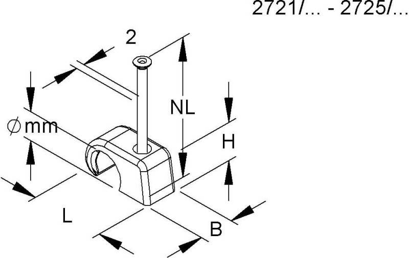 HKL BI-Krallenschelle gr 2723/35