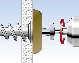 Fischer 24556 GKM Gipskartondübel 31mm 100St.