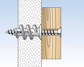 Fischer 52390 GKS Gipskartondübel 22mm 50St.