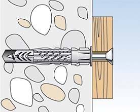 Fischer 62758 UX 12 x 70 Universaldübel 70mm 12mm 25St.