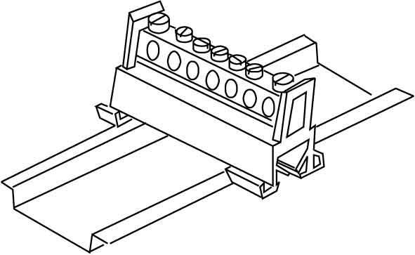 HKL N-Leiterklemme 651N/7