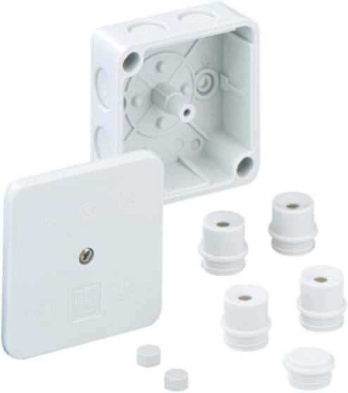 Spelsberg 40290701 Verbindungsdose (L x B x H) 80 x 80 x 38 mm Grau IP54 1 St.