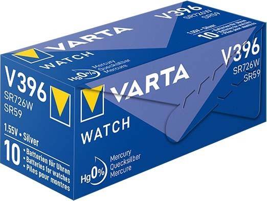 Varta Knopfzelle 396 1.55 V 1 St. 32 mAh Silberoxid SILVER Coin V396/SR59 NaBli 1