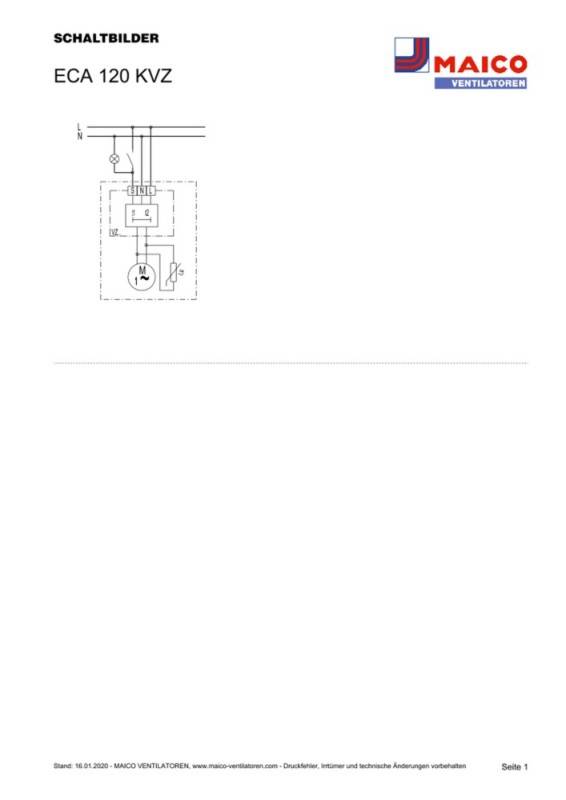 Maico Ventilatoren Maico Kleinraumventilator