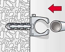 Fischer Rohrclip 58122 100St.