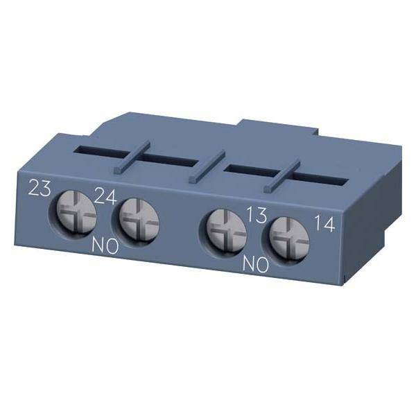 Siemens 3RV29011F Hilfsschalter querliegend 2S Schraub. S00/S0 Industriematerial Ind-Schaltgeraete