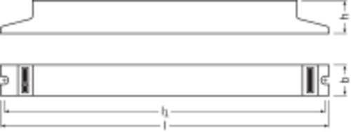 OSRAM Kompaktleuchtstofflampe, Leuchtstofflampen EVG 80 W (1 x 80 W)