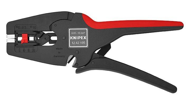 Knipex MultiStrip 10 12 42 195 SB Abisolierzange 0.03 bis 10 mm² 8 bis 32