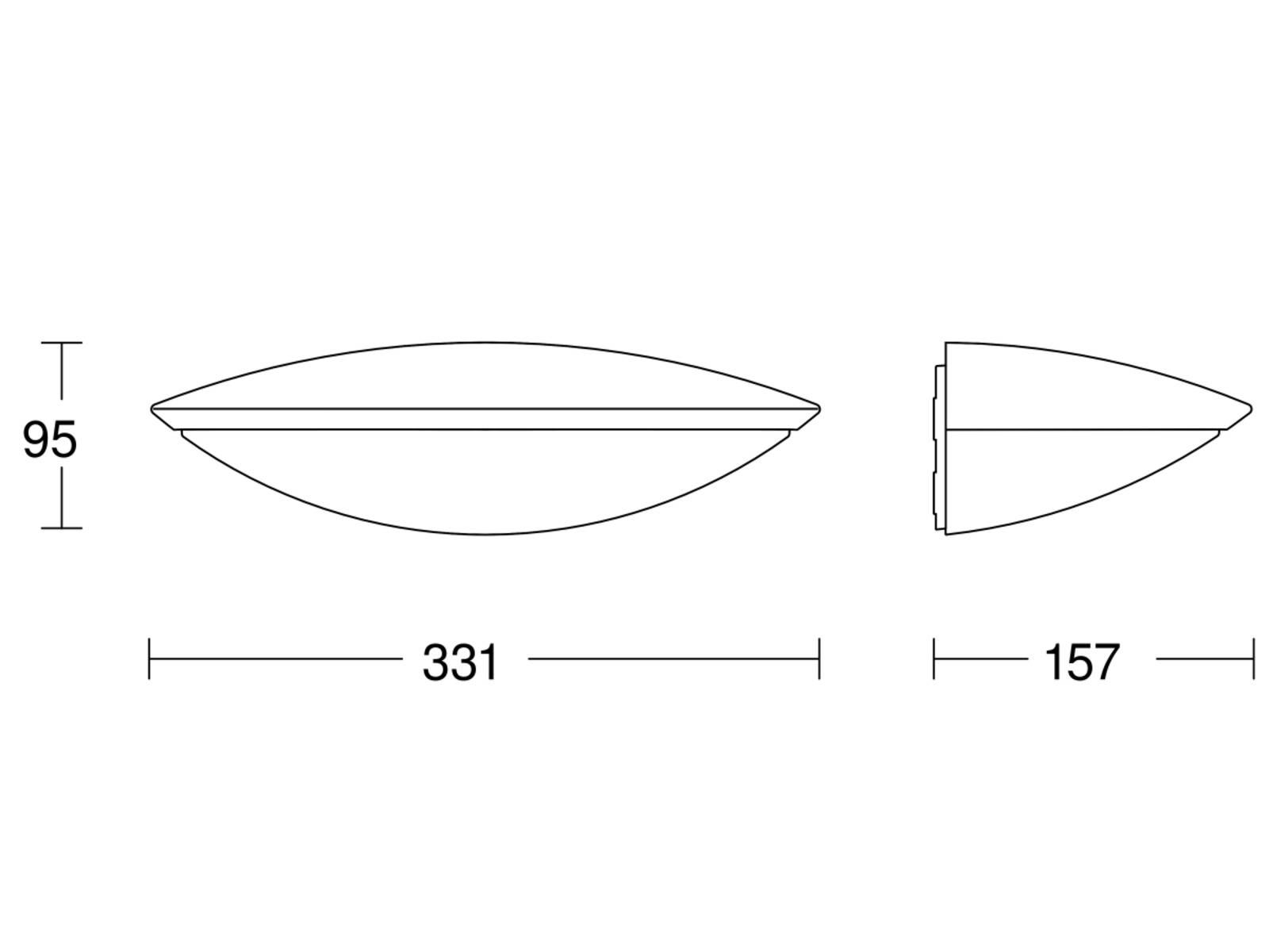 Steinel Sensor-LED-Außenleuchte L 825 SC ANT 3000K