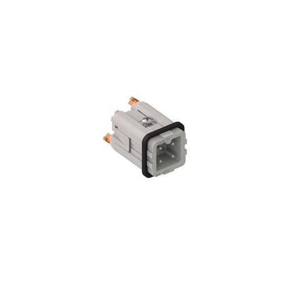 ILME Stifteinsatz Gr.21.21 CKSHM 03 3P+PE Silber SQUICH 10A 400V Industriematerial Steckverbinder