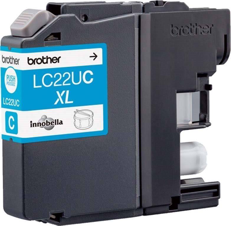 Brother Druckerpatrone LC-22U C Original Cyan LC22UC