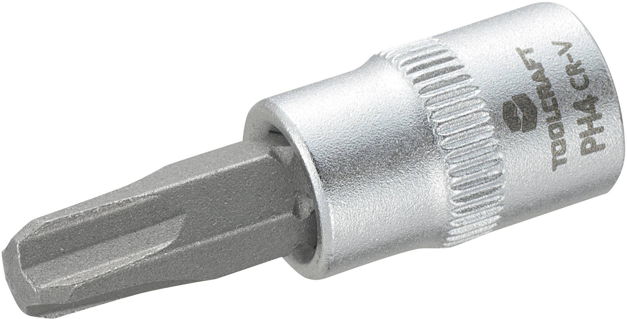 TOOLCRAFT 816055 Kreuzschlitz Phillips Steckschlüssel-Bit-Einsatz PH 4 1/4" (6.3 mm)