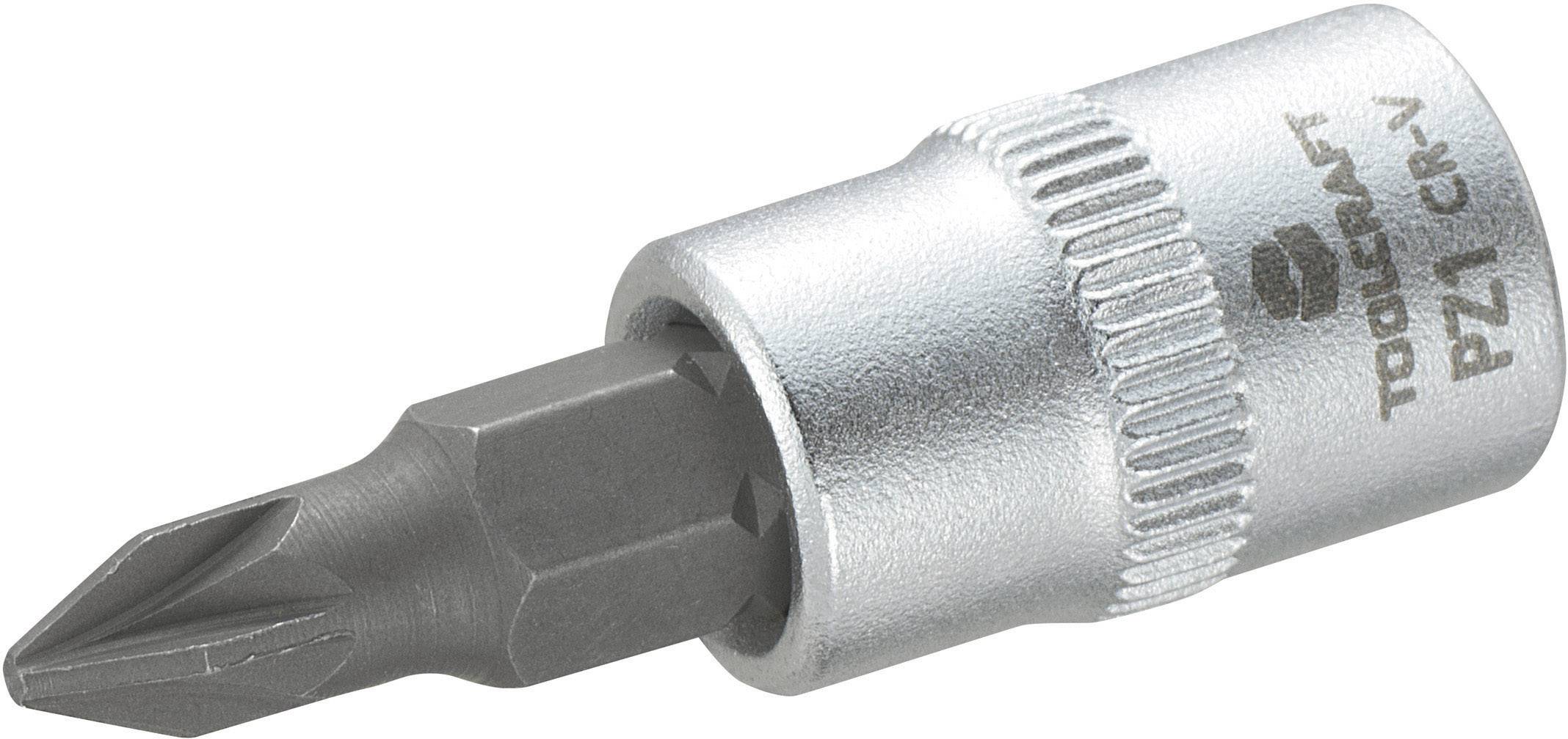 TOOLCRAFT 816056 Kreuzschlitz Pozidriv Steckschlüssel-Bit-Einsatz PZ 1 1/4" (6.3 mm)