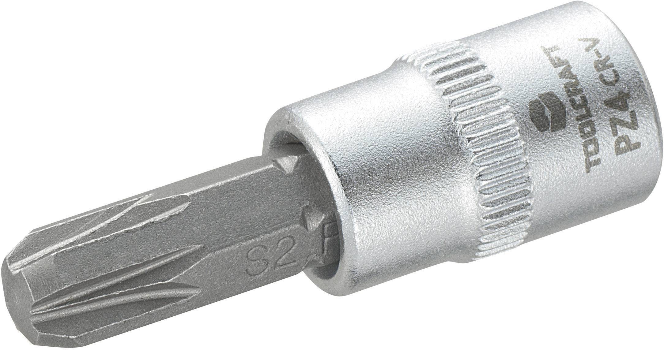 TOOLCRAFT 816060 Kreuzschlitz Pozidriv Steckschlüssel-Bit-Einsatz PZ 4 1/4" (6.3 mm)