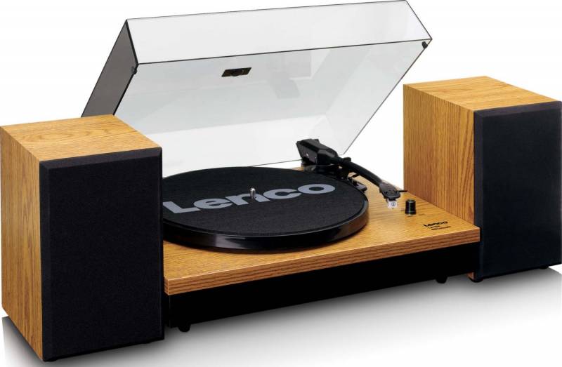 Lenco LS-300 - Audiosystem - 2 x 10 Watt - Holz - 438x350x152mm - MDF