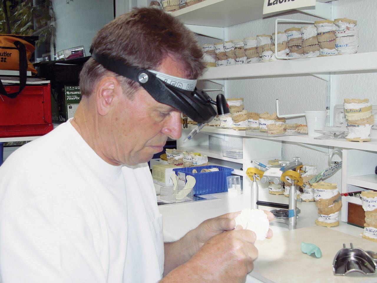 450502 Kopflupe mit LED-Beleuchtung Vergrößerungsfaktor: 1.2 x, 1.8 x, 2.5 x, 3.5 x