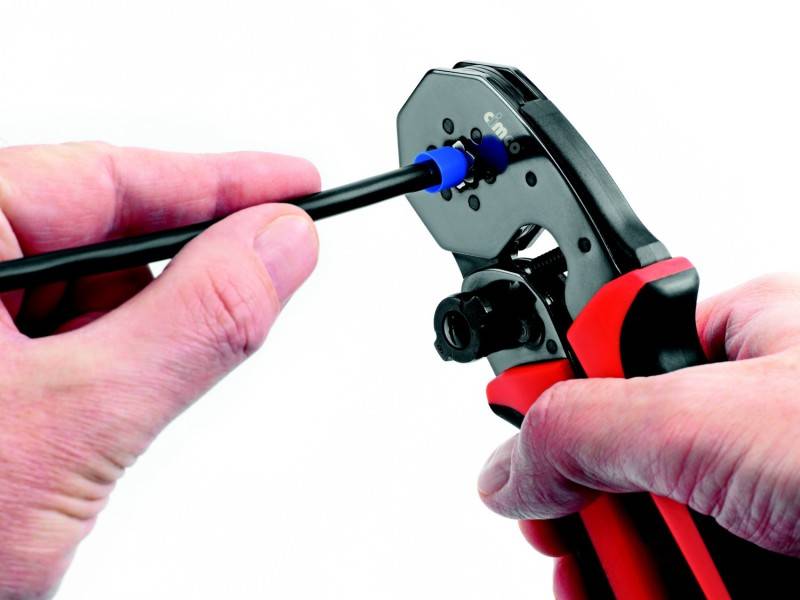 Cimco Flexi Crimp 6 101950 Presszange 1 Stück Aderendhülsen 0.08 bis 16 mm²