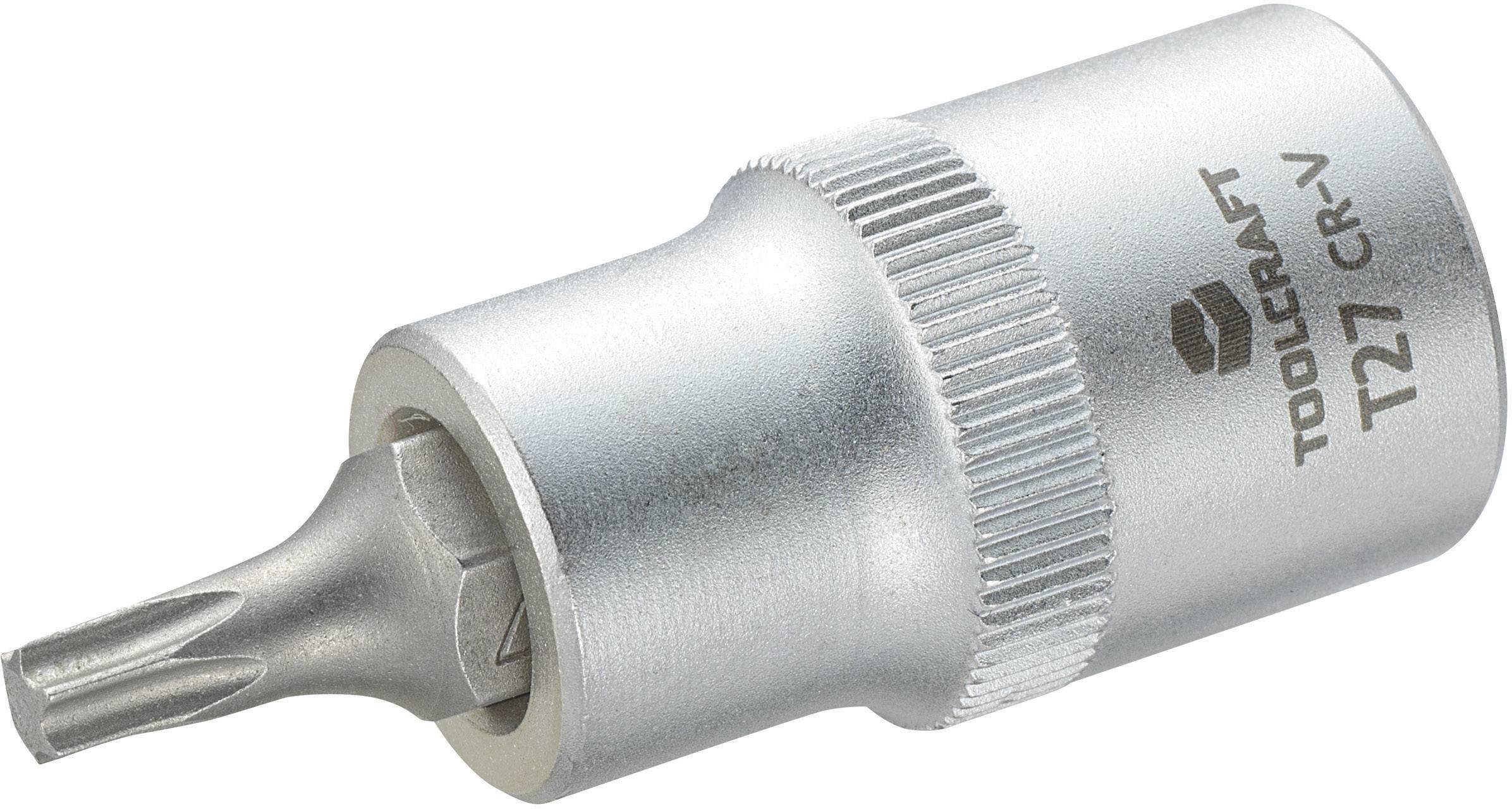 TOOLCRAFT 816164 Innen-Sechsrund (TX) Steckschlüssel-Bit-Einsatz T 27 1/2" (12.5 mm)