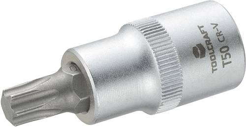TOOLCRAFT 816168 Innen-Sechsrund (TX) Steckschlüssel-Bit-Einsatz T 50 1/2  (12.5 mm)