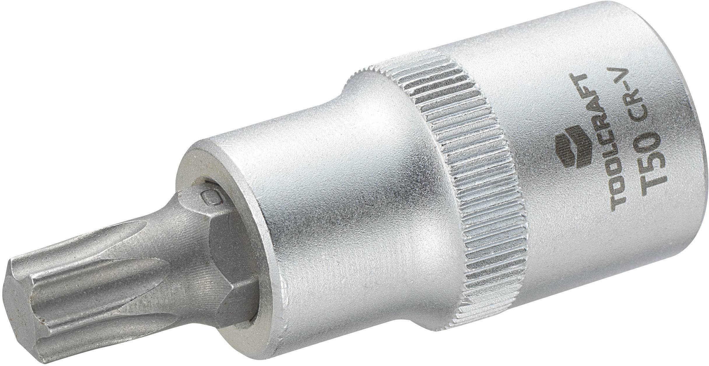 TOOLCRAFT 816168 Innen-Sechsrund (TX) Steckschlüssel-Bit-Einsatz T 50 1/2" (12.5 mm)