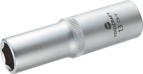 TOOLCRAFT 816176 Außen-Sechskant Steckschlüsseleinsatz 13 mm 1/2  (12.5 mm)