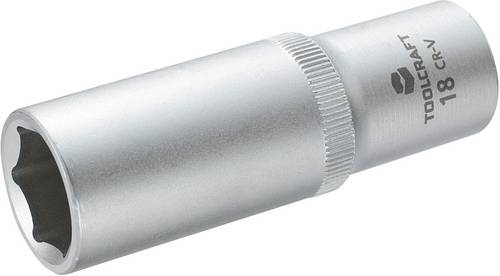 TOOLCRAFT 816183 Außen-Sechskant Steckschlüsseleinsatz 18 mm 1/2 (12.5 mm)