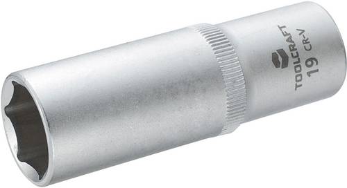 TOOLCRAFT 816184 Außen-Sechskant Steckschlüsseleinsatz 19mm 1/2  (12.5 mm)