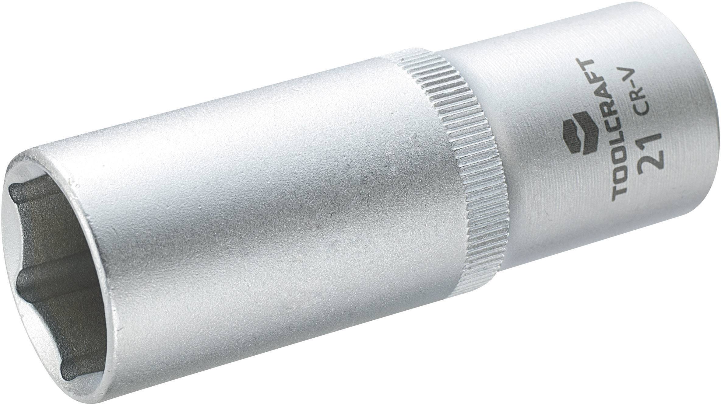 TOOLCRAFT 816185 Außen-Sechskant Steckschlüsseleinsatz 21 mm 1/2" (12.5 mm)