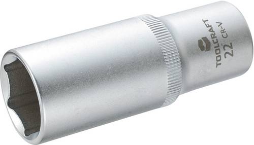 TOOLCRAFT 816186 Außen-Sechskant Steckschlüsseleinsatz 22mm 1/2  (12.5 mm)