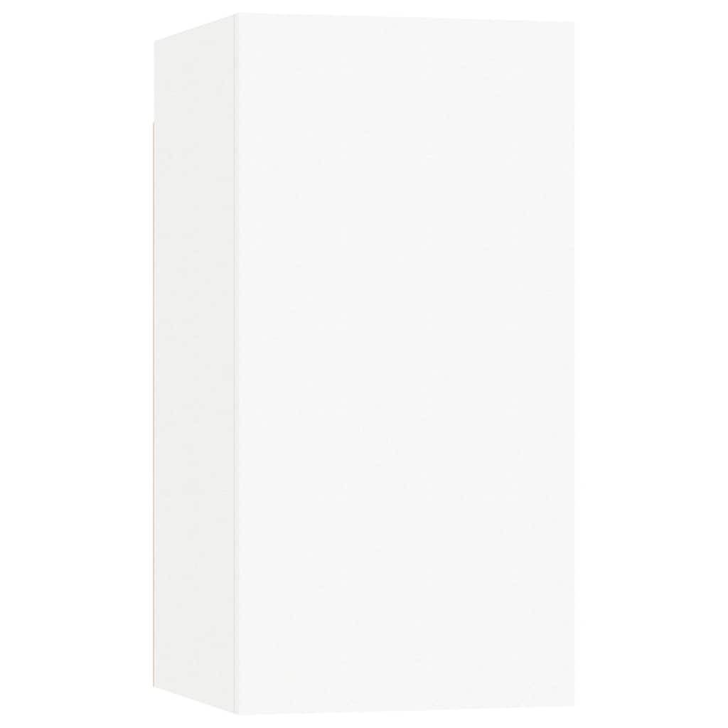 vidaXL TV-Schrank Weiß 30,5x30x60 cm Holzwerkstoff