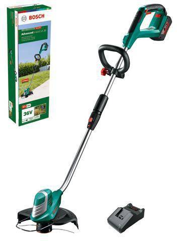 Bosch Home and Garden AdvancedGrassCut 36 Akku Rasentrimmer inkl. Akku 36 V 2 Ah Schnittbreite (max.): 300 mm