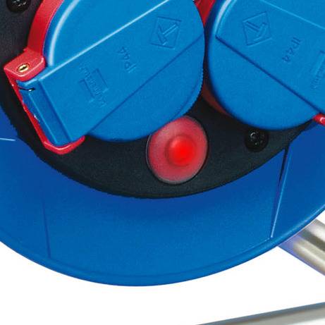 Brennenstuhl 1072210 Kabeltrommel 15.00 m Schwarz Schutzkontakt-Stecker