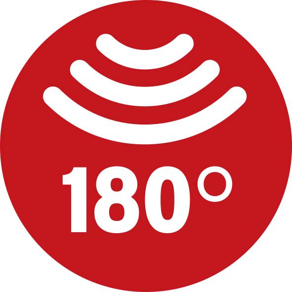 Brennenstuhl 1171900 Wand Bewegungsmelder 180 ° Anthrazit IP44