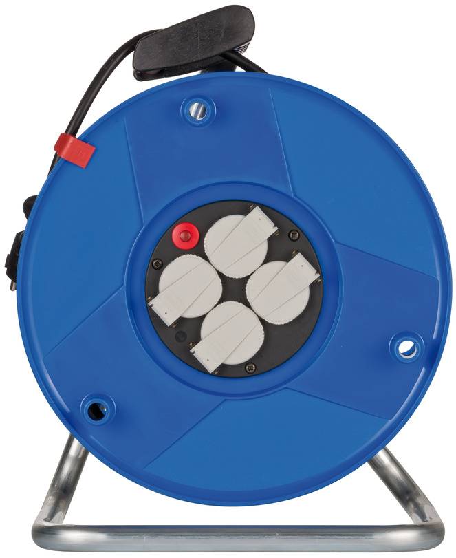 Brennenstuhl 1208300 Kabeltrommel 40.00 m Schwarz Schutzkontakt-Stecker