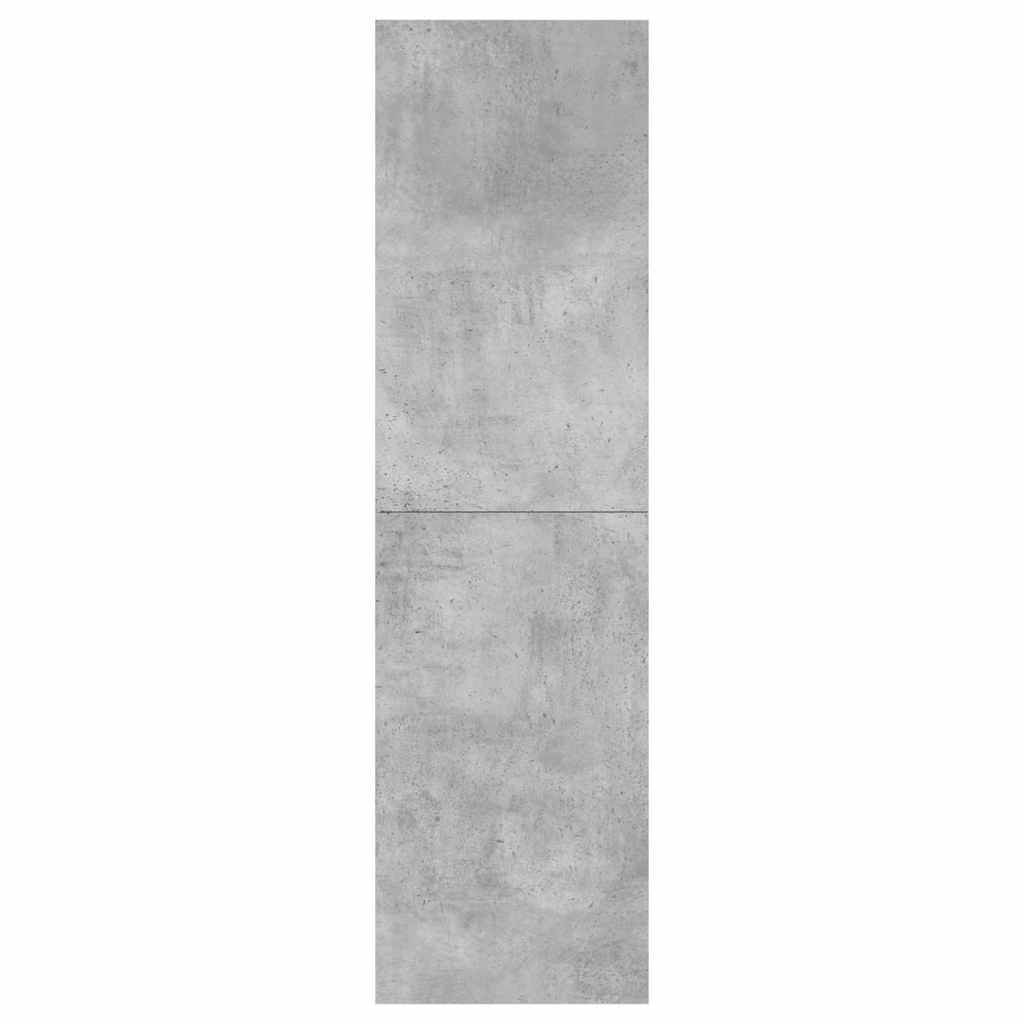 vidaXL TV-Schrank Betongrau 30,5x30x110 cm Holzwerkstoff