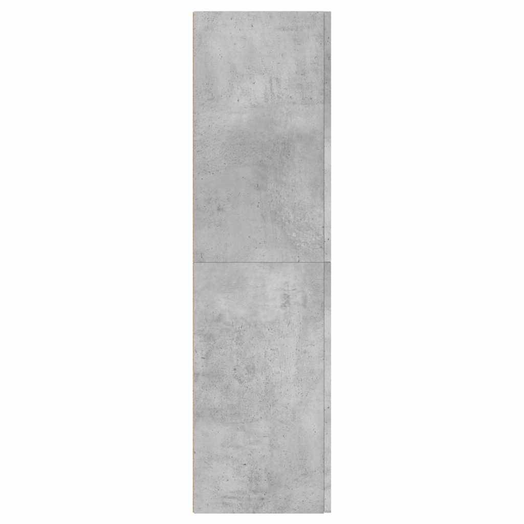 vidaXL TV-Schrank Betongrau 30,5x30x110 cm Holzwerkstoff