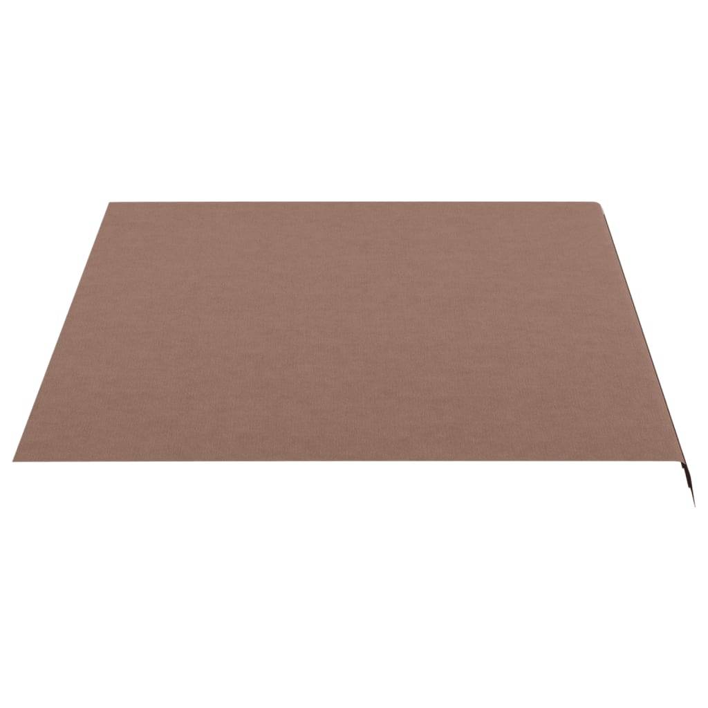 vidaXL Markisenbespannung Braun 4x3 m