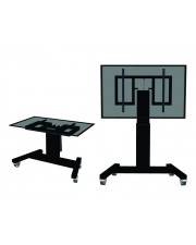 Neomounts PLASMA-M2500TBLACK TV-Rollwagen Motorisiert, Mit Fernbedienung 106,7 cm (42") - 254,0 cm (100") Neigbar