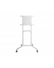 Neomounts NS-M1250WHITE TV-Rollwagen 94,0cm (37") - 177,8cm (70") Rotierbar, Neigbar, Bodenständer