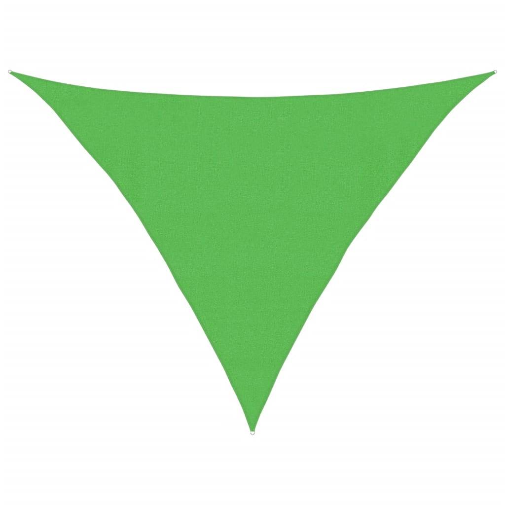 vidaXL Sonnensegel 160 g/m² Hellgrün 4x4x5,8 m HDPE